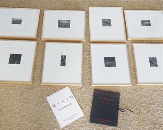 1157	MIKIO WATANABE *THE SATIN SUITE* 8 FRAMED MEZZOTINTS, PUBLISHED BY MULTIPLE IMPRESSIONS 1984 W/ ORIGINAL SLIPCASE NO. 21/30
