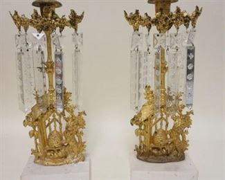 1217	GIRANDOLE SET, 2 PIECES APPROXIMATELY 13 IN
