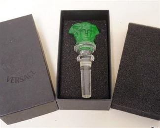 1266	ROSENTHAL VERSACE GLASS STOPPER
