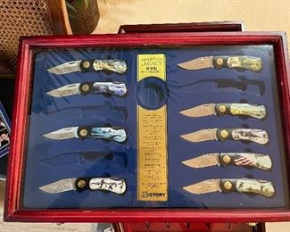 WWII knife collection! Awesome!