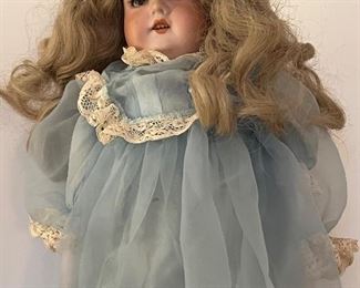 Vintage porcelain doll