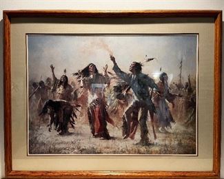 Ghost Dancers by Howard Tarpning, signed, #202 of 2250… Beautiful!