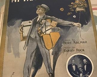 More sheet music! To follow while playing the Kimball piano!