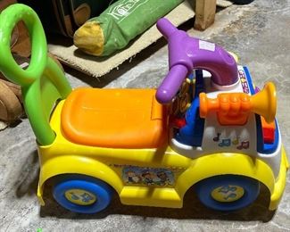 Child’s musical riding cycle