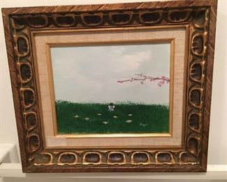 Very cool framed art