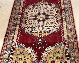 Beautiful wool hand woven rug