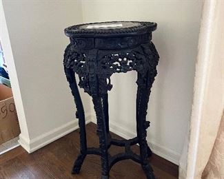 CARVED STAND