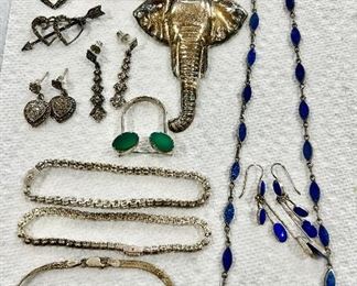 Sterling silver jewelry (some pieces are SOLD)
