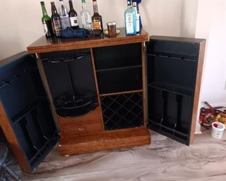 Bar Cabinet $100