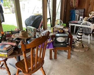 Waterford crystal LSU three championship football paperweights. Nick Saban signed football
Saints signed football and more.