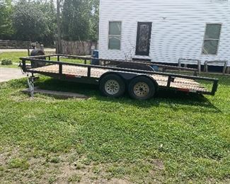 16’x6’ flatbed trailer