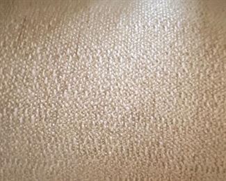 BASSETT SECTIONAL HAS GOLD FABRIC