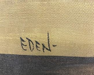 EDEN HARLEQUIN PAINTING-NOT  A PRINT!
