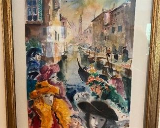 VENETIAN WATERCOLOR