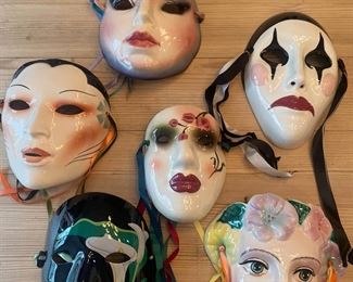 BEAUTIFUL CERAMIC WALL MASK COLLECTION!
