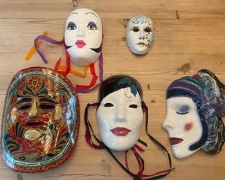 BEAUTIFUL CERAMIC WALL MASK COLLECTION!