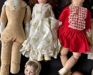 Original antique dolls 