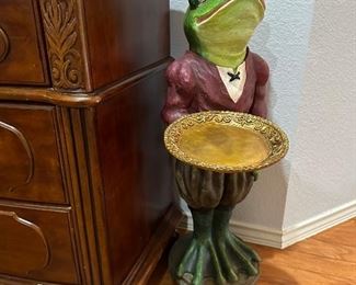 Frog decor all over the house