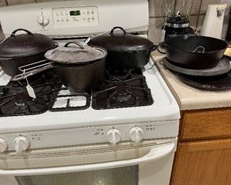 Cast iron pans