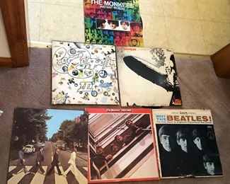 PLEASE NOTE:  THE BEATLES & FLEETWOOD MAC ALBUMS HAVE BEEN REMOVED FROM THE SALE