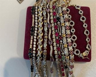 Sterling bracelets