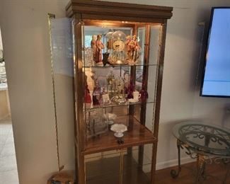 Fenton glass, Waterford small clock