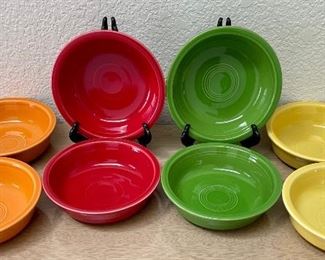 (8) Assorted Color Fiesta HLC Bowls