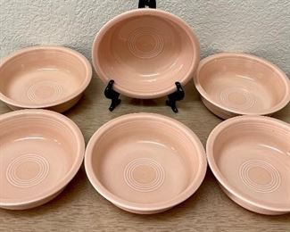 Post 86 Fiesta HLC Apricot - (6) 7" X 2" Bowls