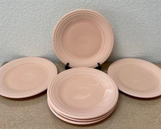 Post 86 Fiesta HLC Apricot (6) 10.5" Dinner Plates