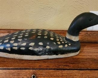 Handpainted Wood Decoy 