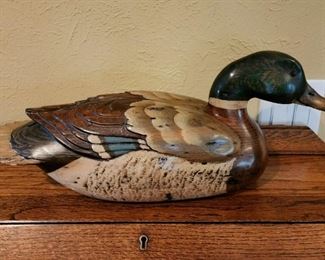 Handpainted Wood Decoy 