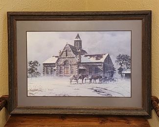 Framed Print by B. B. Barrick 