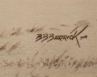 B.B. Barrick Print