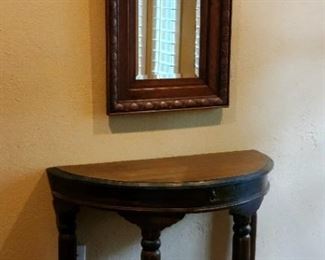 Entryway Table w/ Mirror 