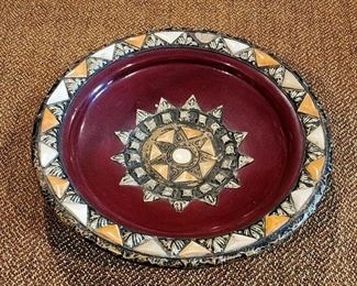 Multicolored Decorative Plate