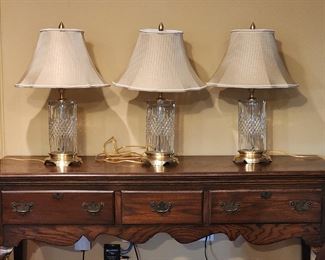 Waterford Crystal Lamps 