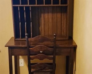 Vintage Mail Desk & Dest