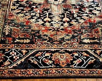 Beautiful Vintage Hamadan Turkish Rug 