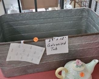 GALVANIZED TUB