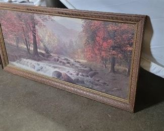 LARGE FRAMED PICTURE