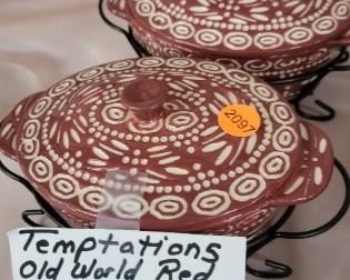 TEMPTATIONS MINI OVAL BAKING DISHES