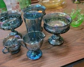 CARNIVAL GLASS ITEMS