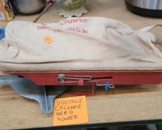 VINTAGE CYCLONE SEED SOWER