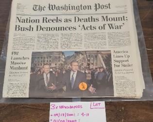 THREE WASHINGTON POST NEWPAPERS