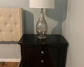Pair of Espresso Nightstands