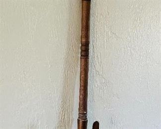 Antique Brass Bed Warmer