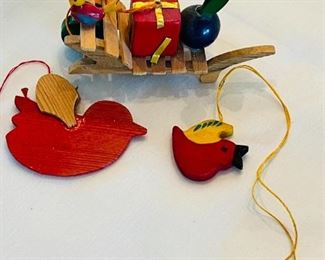 German wooden miniatures