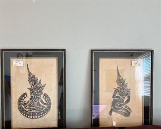 Thai Temple Rubbings