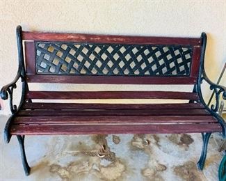 1 of 3 patio benches