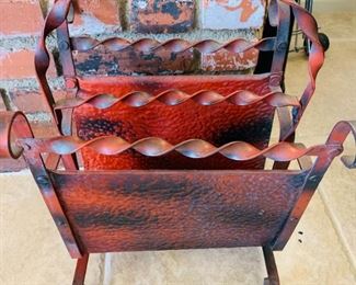 Vintage Magazine Rack